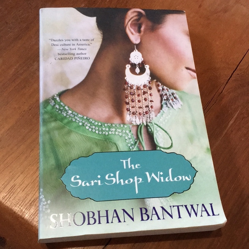 The Sari shop widow Shobhan Bantwal book novel